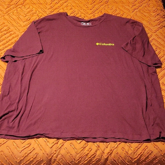 Columbia Other - Columbia Maroon Short Sleeve Tee Soft Comfortable Casual